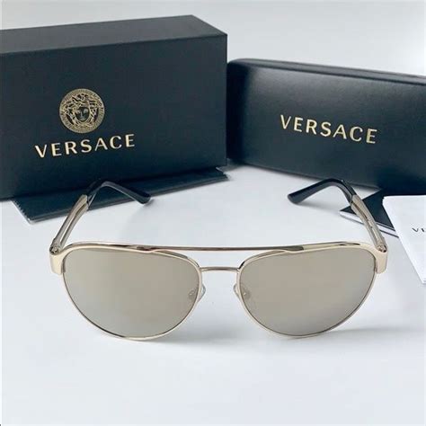 Versace Womens Sunglasses (VE2165) Metal 